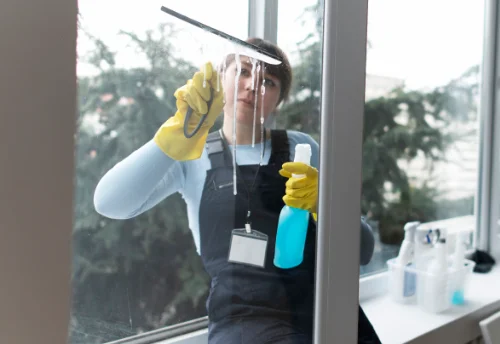 Nettoyage de vitres intérieures et extérieures à Puyloubier
